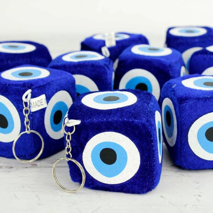 KIZILKAYA KZL-1407034-1 PELUŞ NAZAR BONCUKLU 6CM ZAR