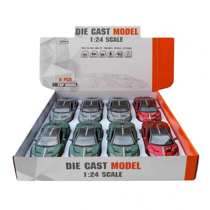 KIZILKAYA KZL-DC24282 LAMBORGHINI LP770-4 1:24 SESLİ IŞIKLI (32)