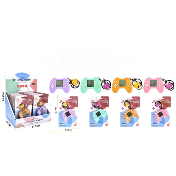 KIZILKAYA KZL-LZ8804 ANAHTARLIK TETRIS 12 LI STANDLI (216)