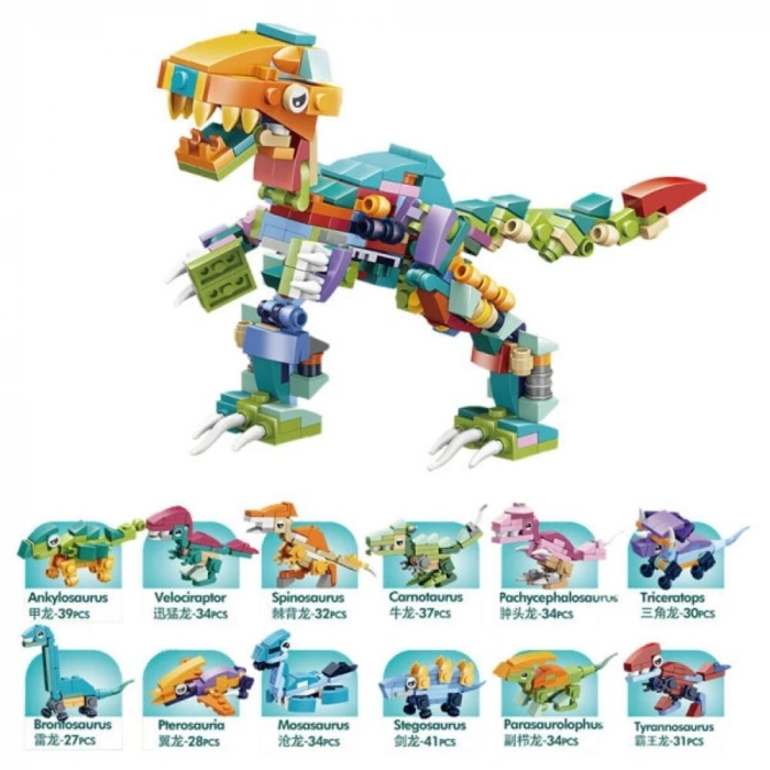 KIZILKAYA KZL-SM195C LEGO DİNAZOR 405 PARÇA (36)