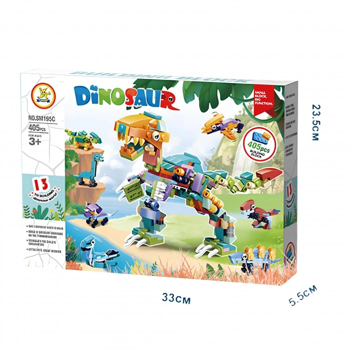 KIZILKAYA KZL-SM195C LEGO DİNAZOR 405 PARÇA (36)