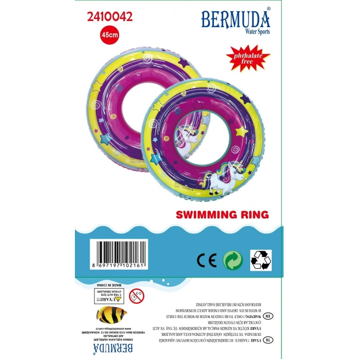 BESTWAY KZLD-2410042 SİMİT 45CM PEGASUS DESENLI (96)