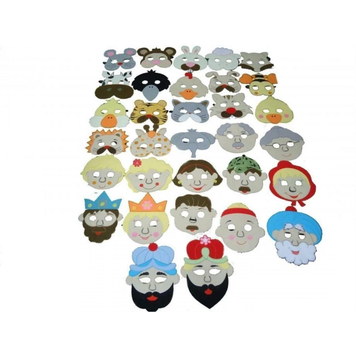 KÖKTEN AND-5014 ANAOKULU MASKE SETİ 32Lİ