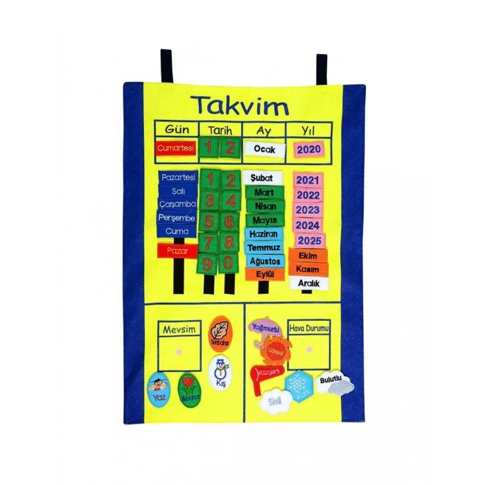 KÖKTEN CIRTLI TAKVİM PANO AND-5121