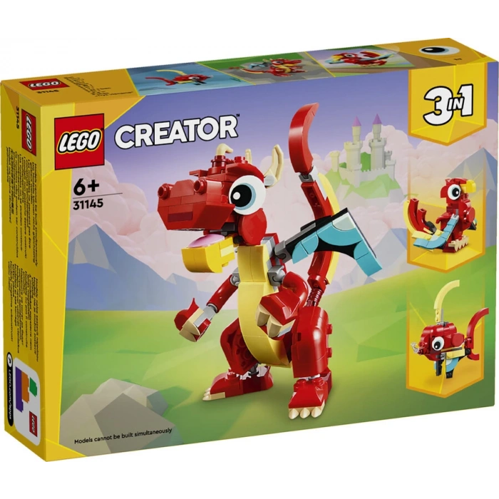 LEGO 31145 CREATOR 3Ü 1 ARADA KIRMIZI EJDERHA