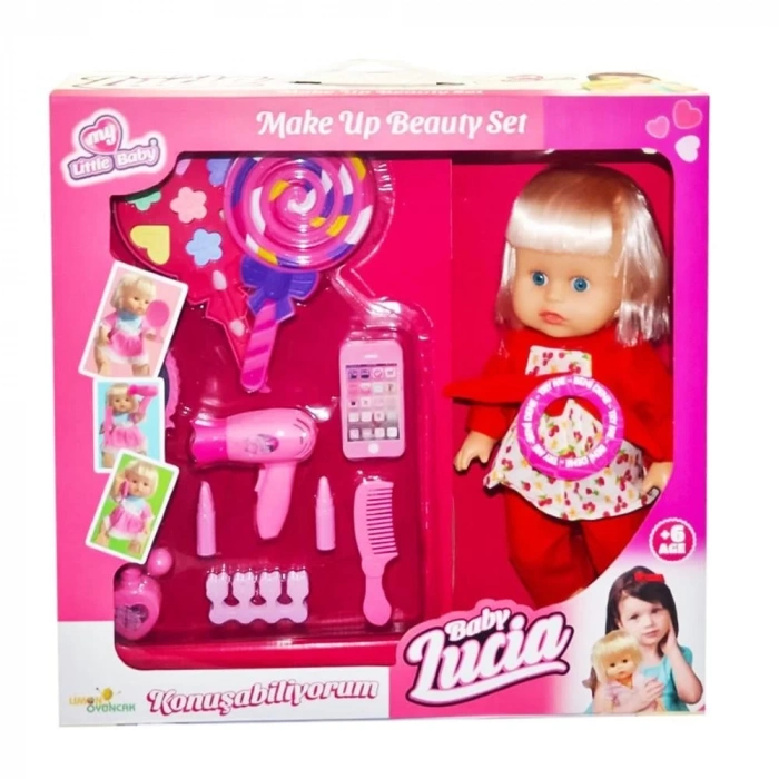 LİMON LMN190 MAKYAJ SETLİ TÜRKÇE MÜZİKLİ BEBEK (20)