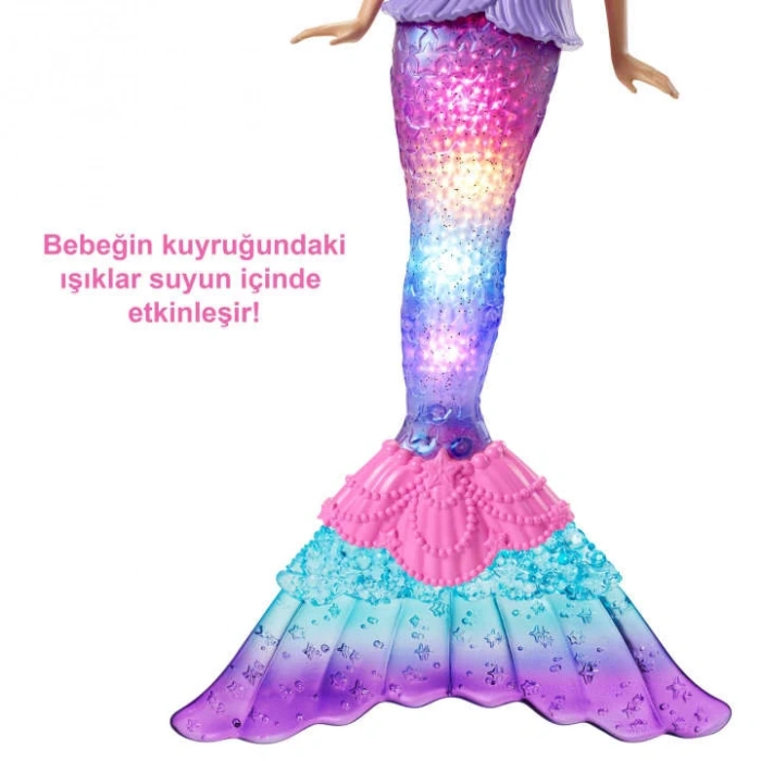 MATTEL BARBİE DREAMTOPIA IŞILTILI DENİZ KIZI HDJ36