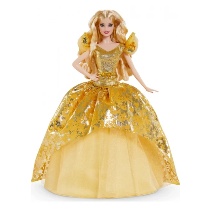 MATTEL GHT54 BARBIE 2020 MUTLU YILLAR BEBEĞİ-SARI