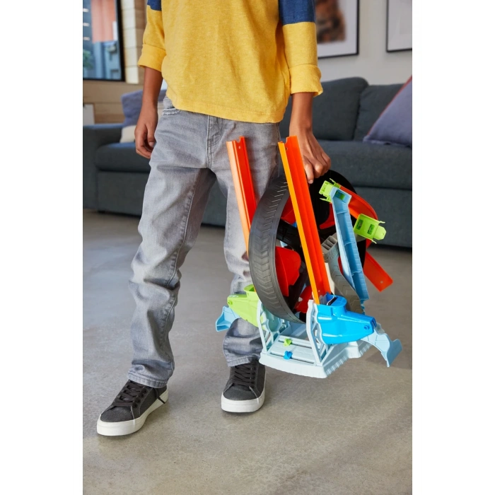 MATTEL GJM77 HW DÖNEN TEKERLEK MACERASI YARIŞ SETİ