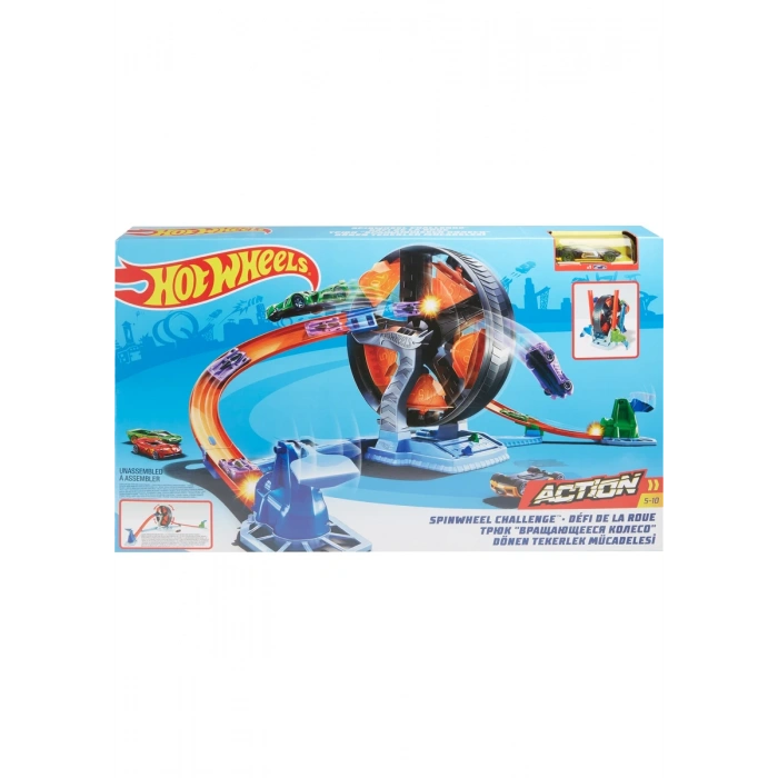 MATTEL GJM77 HW DÖNEN TEKERLEK MACERASI YARIŞ SETİ