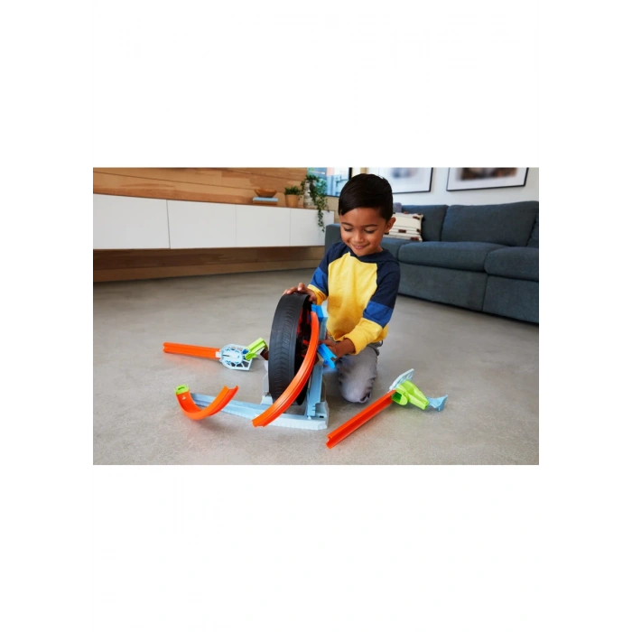 MATTEL GJM77 HW DÖNEN TEKERLEK MACERASI YARIŞ SETİ