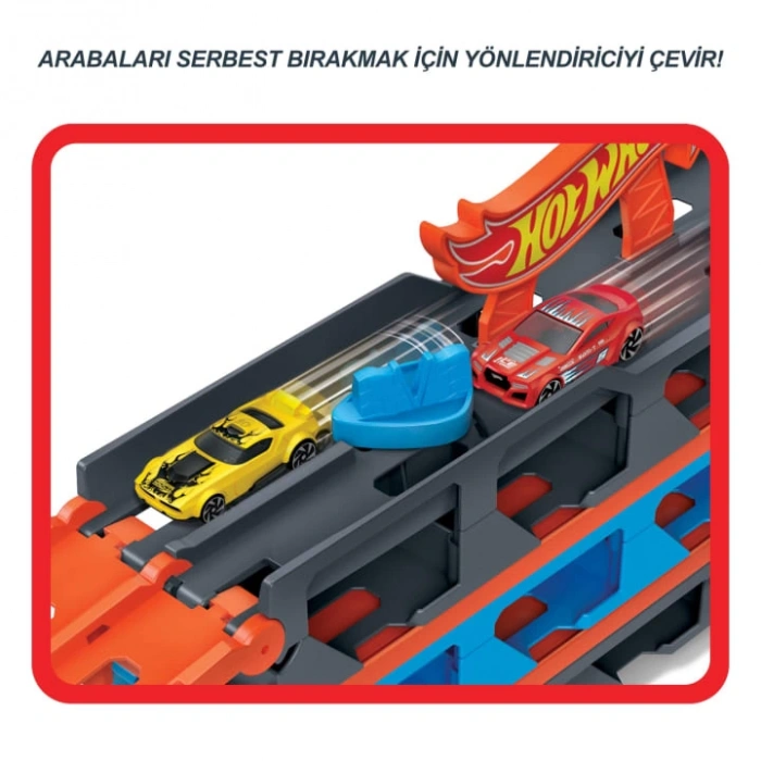 MATTEL GVG37 HOT WHEELS SÜRAT PİSTLİ TIR