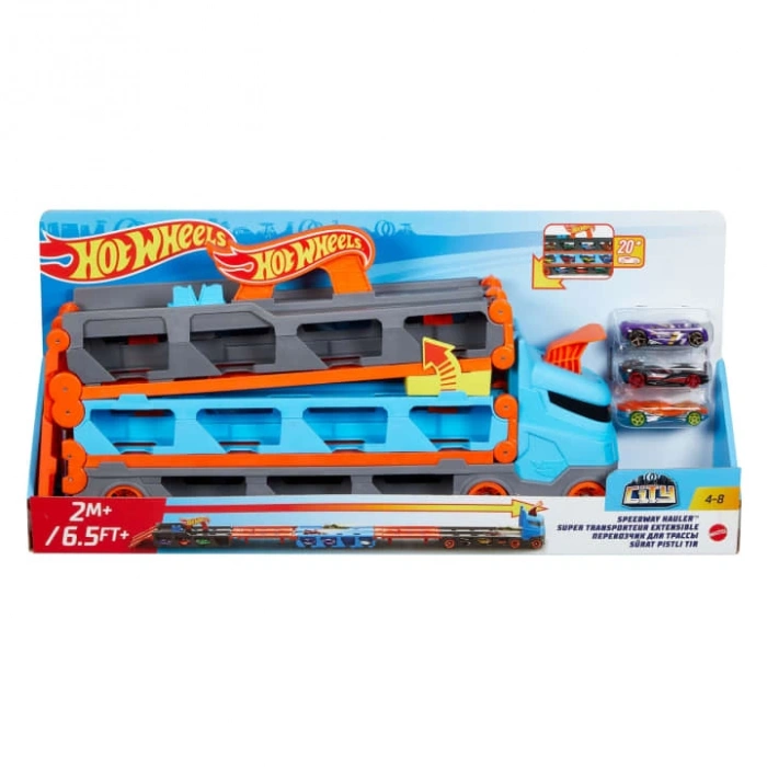MATTEL GVG37 HOT WHEELS SÜRAT PİSTLİ TIR