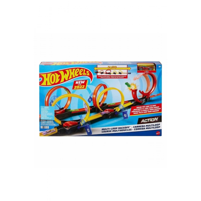 MATTEL HDR83 HOT WHEELS ÇOK ÇEMBERLİ YARIŞ SETİ
