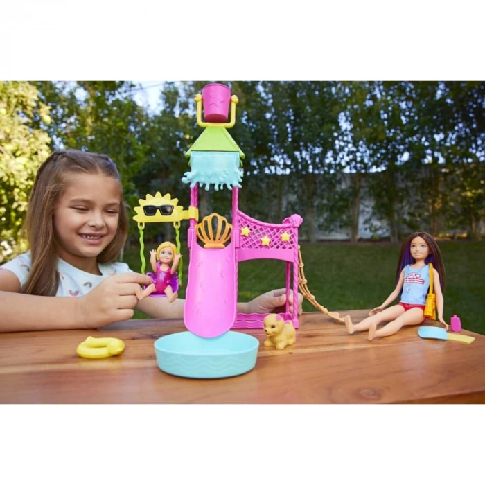 MATTEL HKD80 BARBİE SKİPPERİN SU PARKI EĞLENCESİ