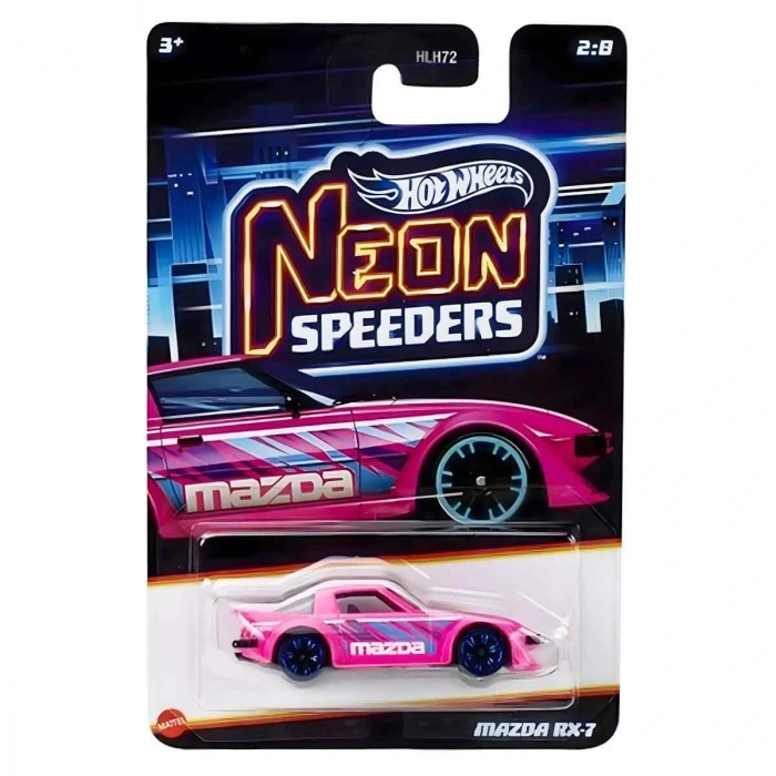 MATTEL HLH72 HOT WHEELS NEON YARIŞLAR TEMALI ARABALAR(10) 979E