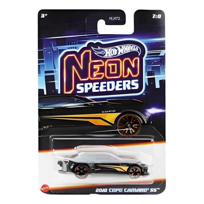 MATTEL HLH72 HOT WHEELS NEON YARIŞLAR TEMALI ARABALAR(10) 979E