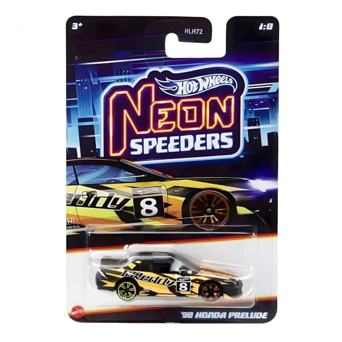 MATTEL HLH72 HOT WHEELS NEON YARIŞLAR TEMALI ARABALAR(10) 979E