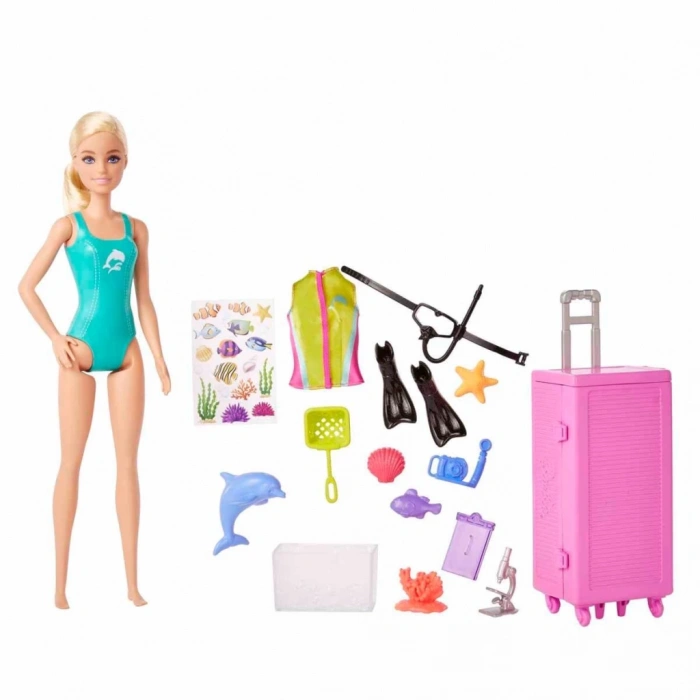 MATTEL HMH26 BARBİE DENİZ BİYOLOĞU SETİ