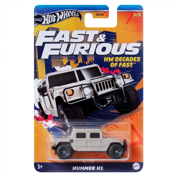 MATTEL HNR88 HOT WHEELS FAST&FURİOUS TEMALI ARABALAR (24)