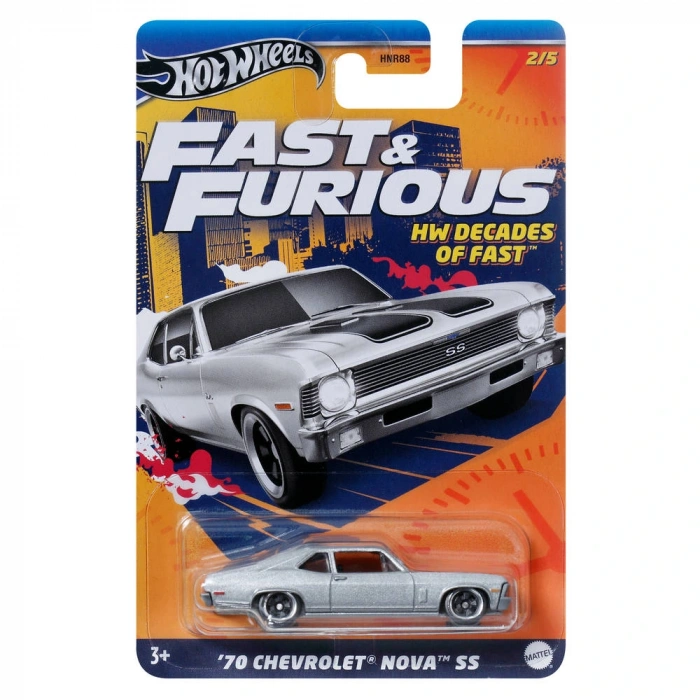 MATTEL HNR88 HOT WHEELS FAST&FURİOUS TEMALI ARABALAR (24)