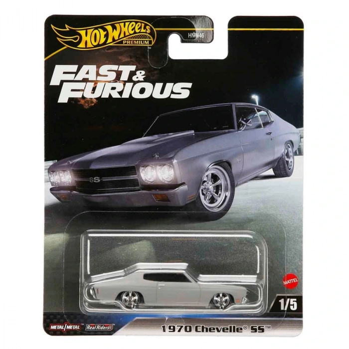 MATTEL HNW46 HOT WHEELS FURİOUS PREMİUM ARABALAR(10) 979K