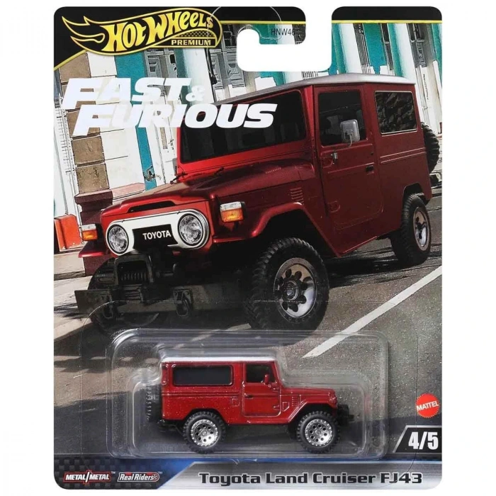 MATTEL HNW46 HOT WHEELS FURİOUS PREMİUM ARABALAR(10) 979K