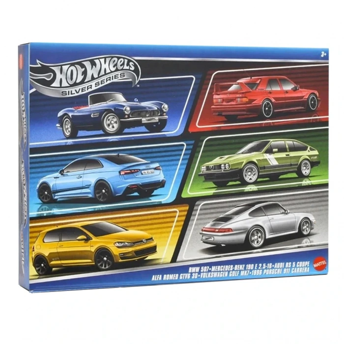 MATTEL JBY79 HOT WHEELS AVRUPA TEMALI ÇOKLU ARAÇLAR (6)