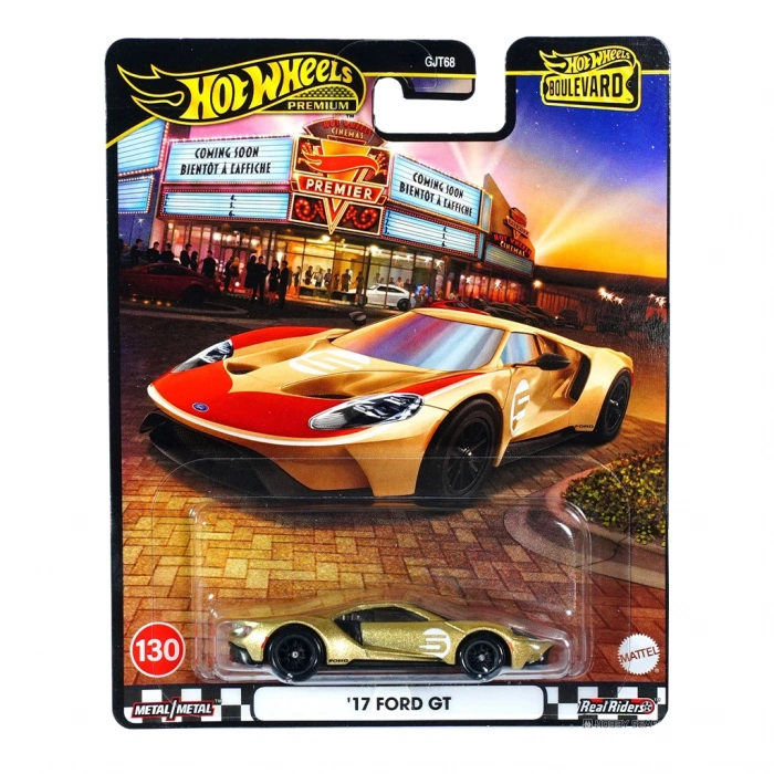 MATTEL MTL-GJT68 HOT WHEELS  BOULEVARD PREMIUM ARABALAR(10) 978C