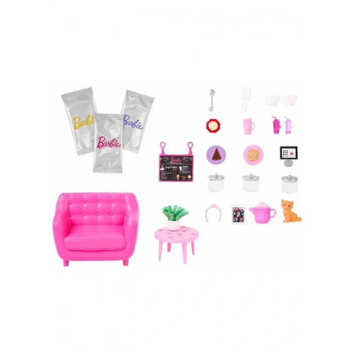 MATTEL MTL-HKT94 BARBIE NİN ÇAY SAATİ OYUN SETİ