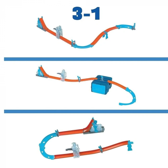 MATTEL MTL-HNJ67 HOT WHEELS TRACK BUİLDER RÜZGAR TEMALI