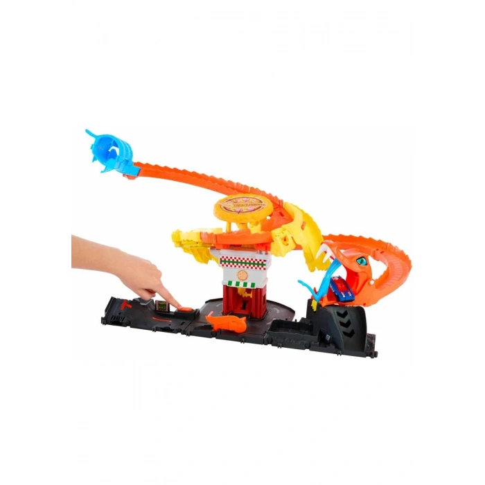 MATTEL MTL-HTN81 HOT WHEELS PİZZA DÜKKANINDA KOBRA MACERASI