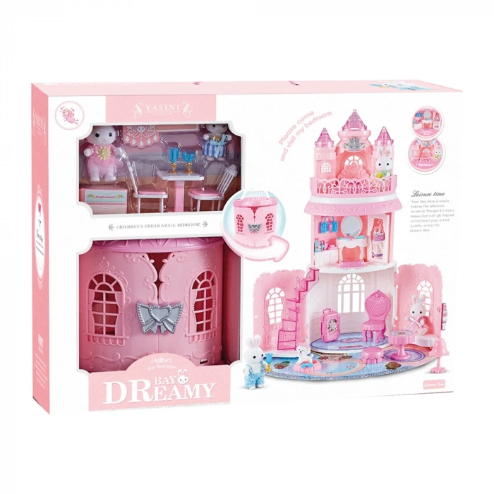MEGA 010101BIG06628 TAŞINABİLİR ŞATO EV SETİ