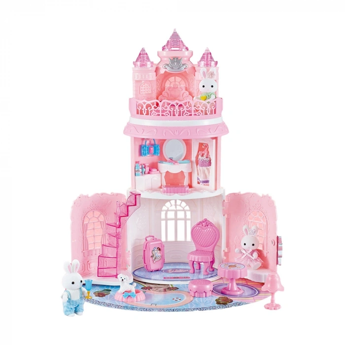 MEGA 010101BIG06628 TAŞINABİLİR ŞATO EV SETİ