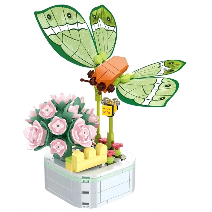 MEGA 010101BIG0H03F 8Lİ ÇİÇEK YAPI BLOKLARI