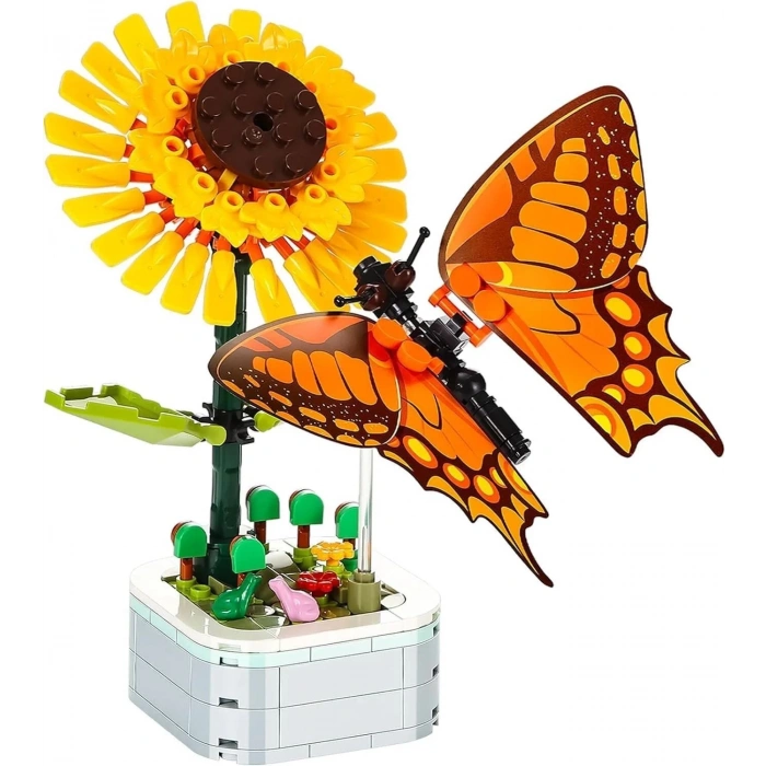 MEGA 010101BIG0H03F 8Lİ ÇİÇEK YAPI BLOKLARI