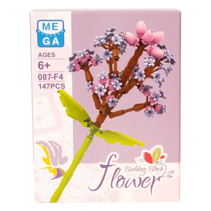 MEGA 010101BIGT87F4 BLOK ÇİÇEK 147 PARÇA (LEYLAK)