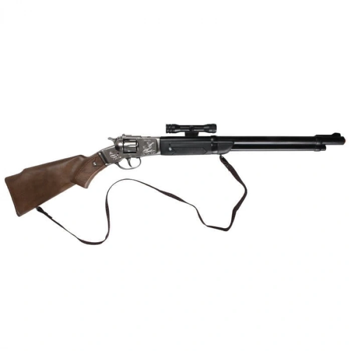 MEGA 150014GON01040 COWBOY RİFLE 8 SH PLASTİC DOUBLE BARBEL