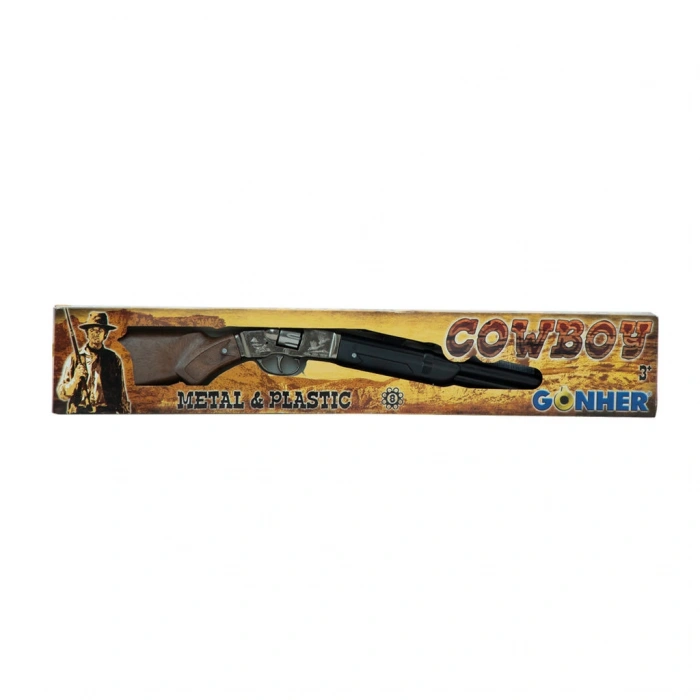 MEGA 150014GON01040 COWBOY RİFLE 8 SH PLASTİC DOUBLE BARBEL