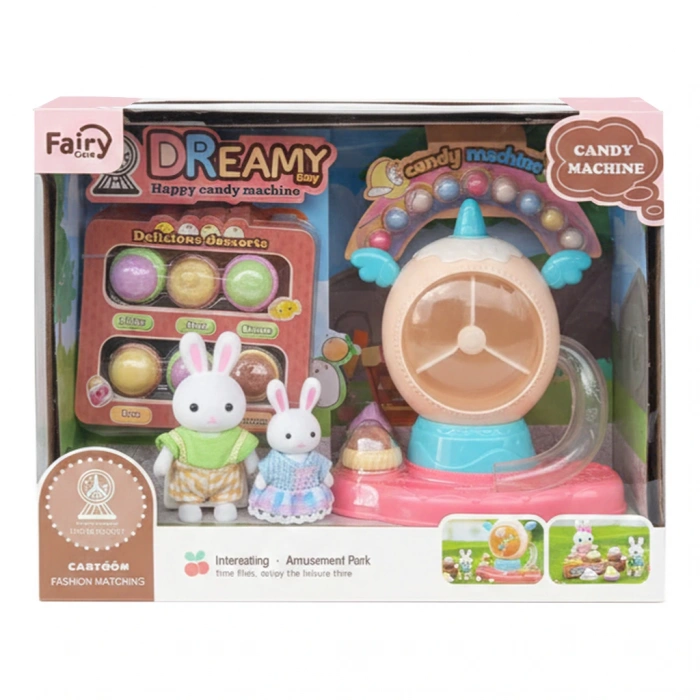 MEGA 150092BIG06658 BAY DREAMY MİNİ TAVŞAN- PİYANGO MAKİNESİ