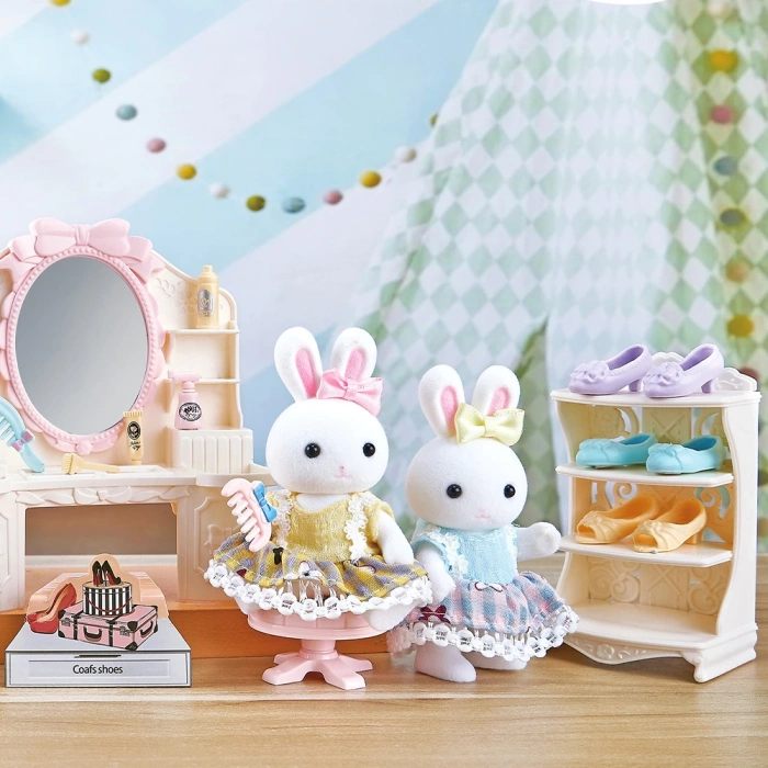 MEGA 150092BIG06690 BAY DREAMY MİNİ TAVŞAN- MOBİLYA SETİ