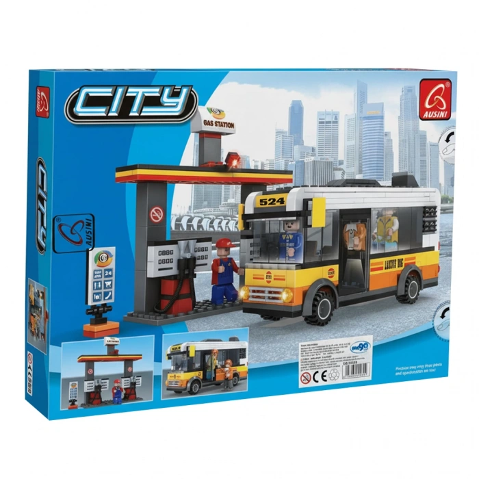 MEGA 158900BIG25608 AUSINI CITY SETİ 324 PARÇA