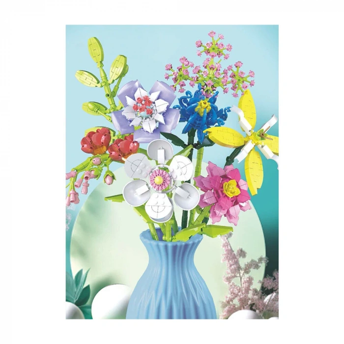 MEGA GIV093 8 Lİ BLOK ÇİÇEK 778 PARÇA