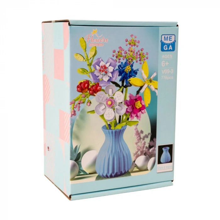MEGA GIV093 8 Lİ BLOK ÇİÇEK 778 PARÇA