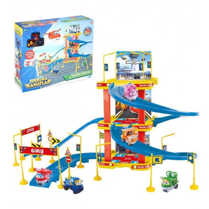 MEGA HARİKA KANATLAR UÇAK GARAJI