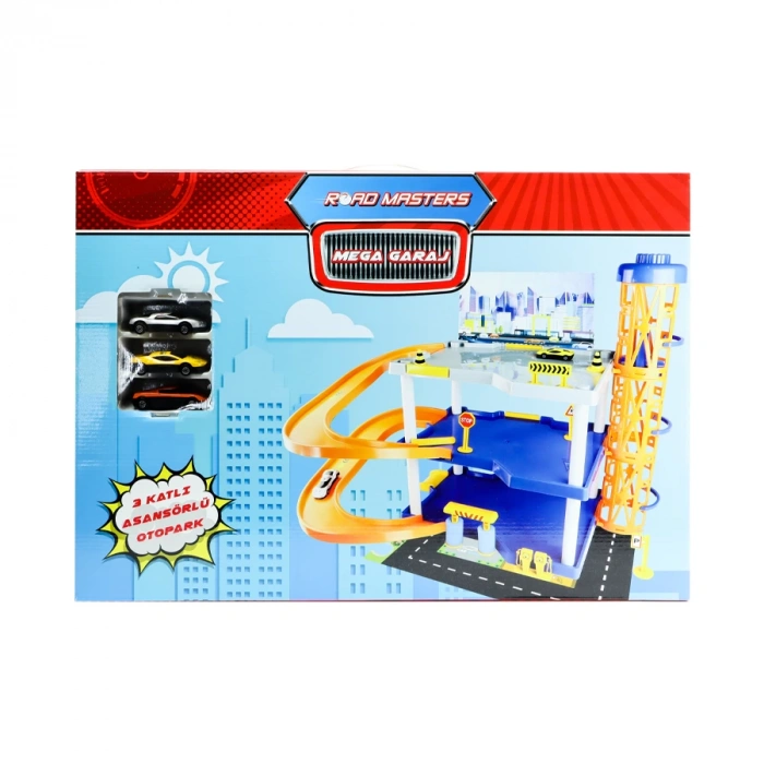 MEGA ROAD MASTERS ÜÇ KATLI KULE ASANSÖRLÜ GARAJ