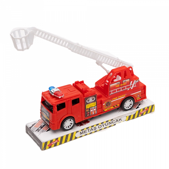 METAŞ 2016 SÜRTMELİ OYUNCAK İTFAİYE ARABASI