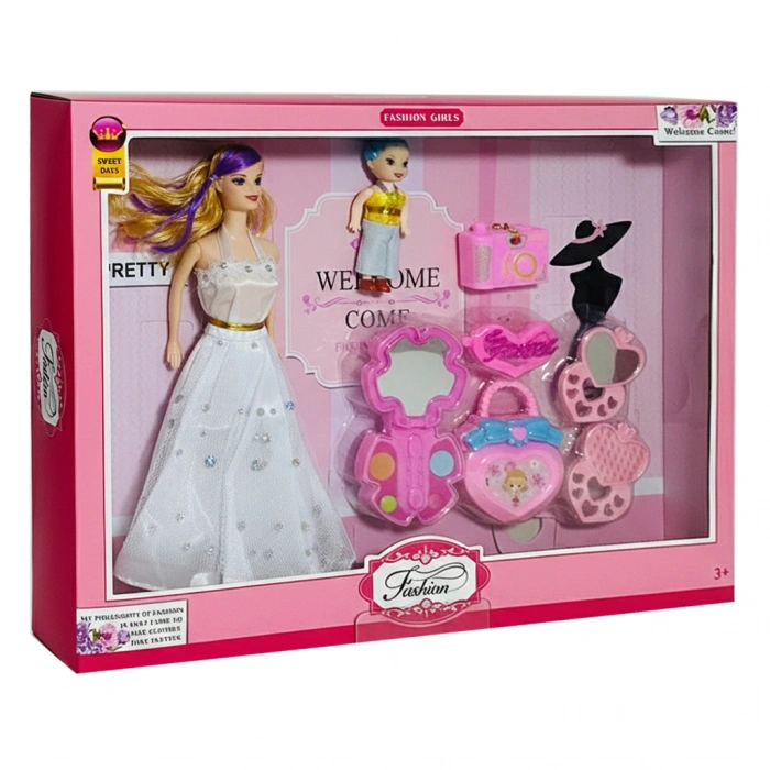 METAŞ 201A MAKYAJLI GELİN SETİ BEBEK 50*36*7 CM (36)