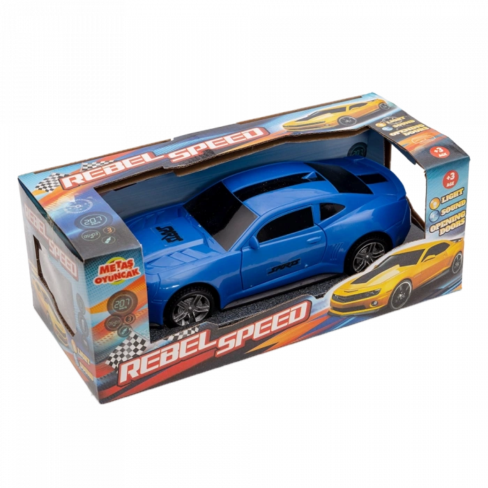 METAŞ CMR-063 CAMARO PİLLİ MÜZİKLİ IŞIKLI ARABA