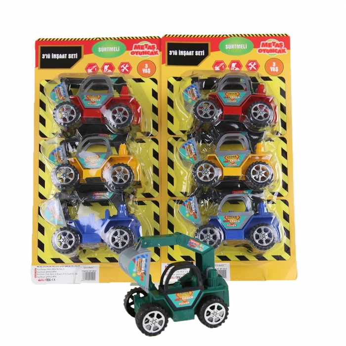 METAŞ MT-202-2 SÜRTMELİ ÜÇLÜ İŞ MAKİNASI SETİ